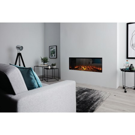 Электрокамин BRITISH FIRES New Forest 1200 with Deluxe Real logs - 1200 мм