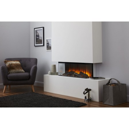 Электрокамин BRITISH FIRES New Forest 870 with Signature logs - 870 мм