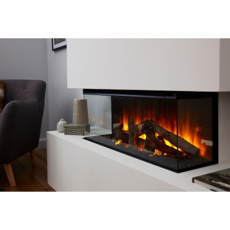 Электрокамин BRITISH FIRES New Forest 870 with Deluxe Real logs - 870 мм