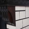 Stone Corner STD AO с очагом Fobos Lux Black