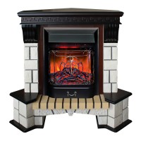 Stone Corner STD AO с очагом Majestic Lux Black RC Stone Corner STD AO с очагом Majestic Lux Black RC