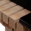 Stone Brick 26 AO с очагом 3D Helios 26