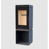 ПЕЧЬ-КАМИН АСТОВ КУБ (ПК 4581) (МЕТ. НА ДРОВНИКЕ)