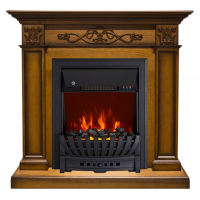 Каминокомплект Verona - Дуб антик с очагом Fobos FX Brass