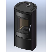 Печь-камин EMBER SKI-211/210 ручное регулирование, черный Печь-камин EMBER SKI-211/210 ручное регулирование, черный