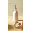 Подарочный набор Emile Henry: Бутылка для масла и подставка под ложку (крем)