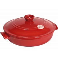 Кастрюля керамическая жаропрочная для тушения Emile Henry гранат 29,5 см 3,2 л! Кастрюля керамическая жаропрочная для тушения Emile Henry гранат 29,5 см 3,2 л!