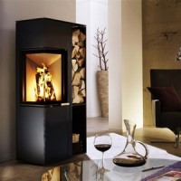 Piko L Nero с дровником