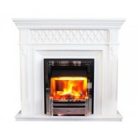 Портал Alexandria (классика Opti-Myst и Optiflame) белый